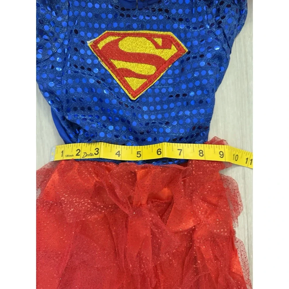 Rubies Toddler Supergirl Sequin Costume Size Small Petite 3-4 years